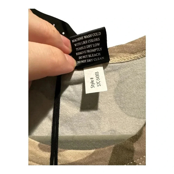 NWT Bobi Los Angeles Tank Top Camo Dress - Picture 7 of 8